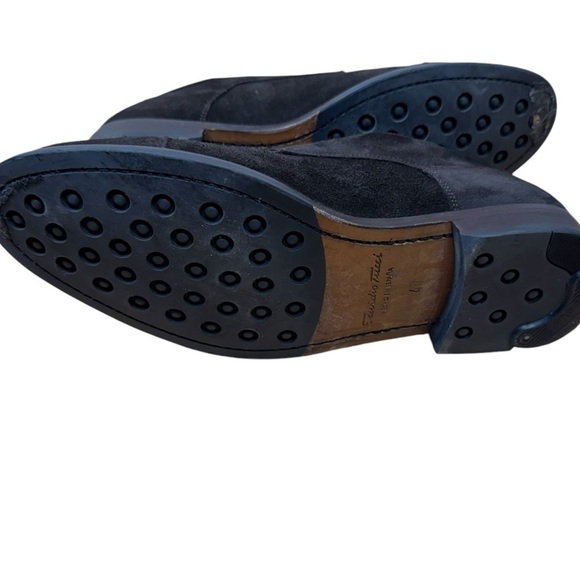 Emidio Tuicci Espana Brown Mens Brassy Gold Buckled Shoes Size Mens 41 - Picture 8 of 10